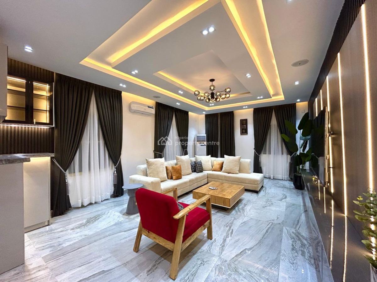 Luxury 3 Bedrooms Semi-detached Duplex with a Private Cinema, Snooker, Lekki Phase 1, Lekki, Lagos, Flat / Apartment Short Let