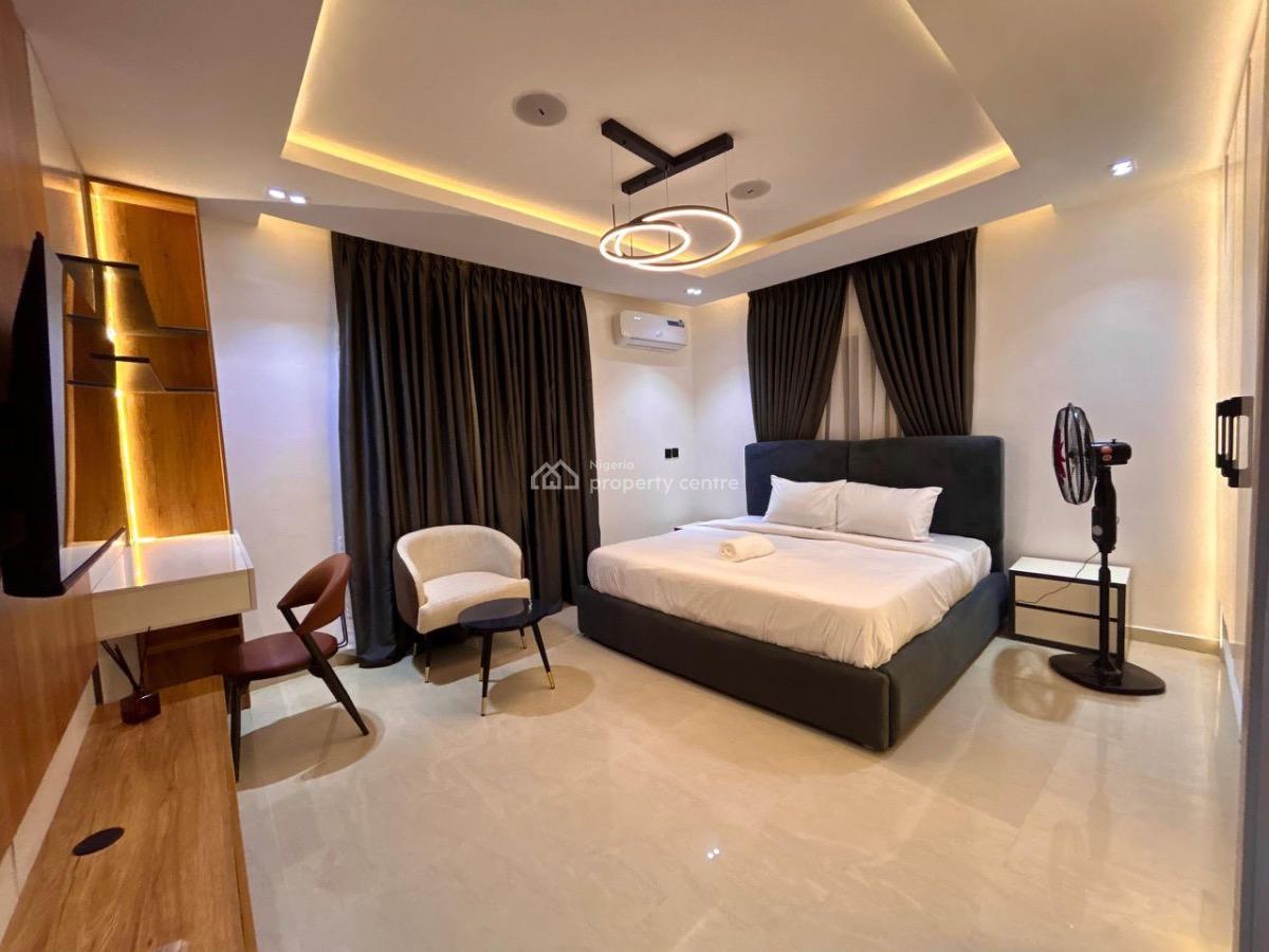 Luxury 3 Bedrooms Semi-detached Duplex with a Private Cinema, Snooker, Lekki Phase 1, Lekki, Lagos, Flat / Apartment Short Let