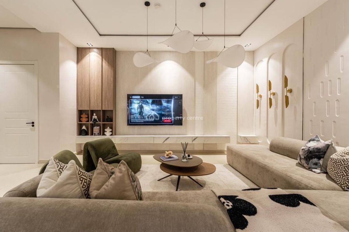 Luxury 2 Bedrooms Semi-detached Duplex with a Private Cinema, Snooker, Old Ikoyi, Ikoyi, Lagos, Flat / Apartment Short Let