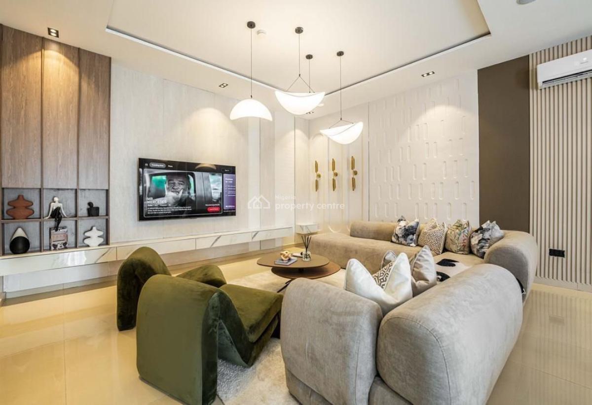 Luxury 2 Bedrooms Semi-detached Duplex with a Private Cinema, Snooker, Old Ikoyi, Ikoyi, Lagos, Flat / Apartment Short Let