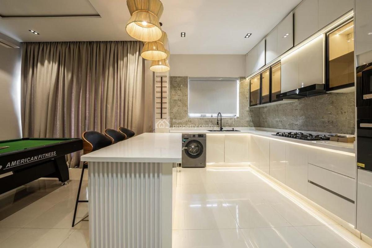 Luxury 2 Bedrooms Semi-detached Duplex with a Private Cinema, Snooker, Old Ikoyi, Ikoyi, Lagos, Flat / Apartment Short Let