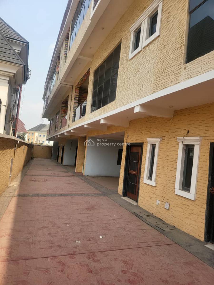Newly Built 5 Bedroom Terrace House, Victoria Estate/ Okota, Ago Palace, Isolo, Lagos, Terraced Duplex for Sale
