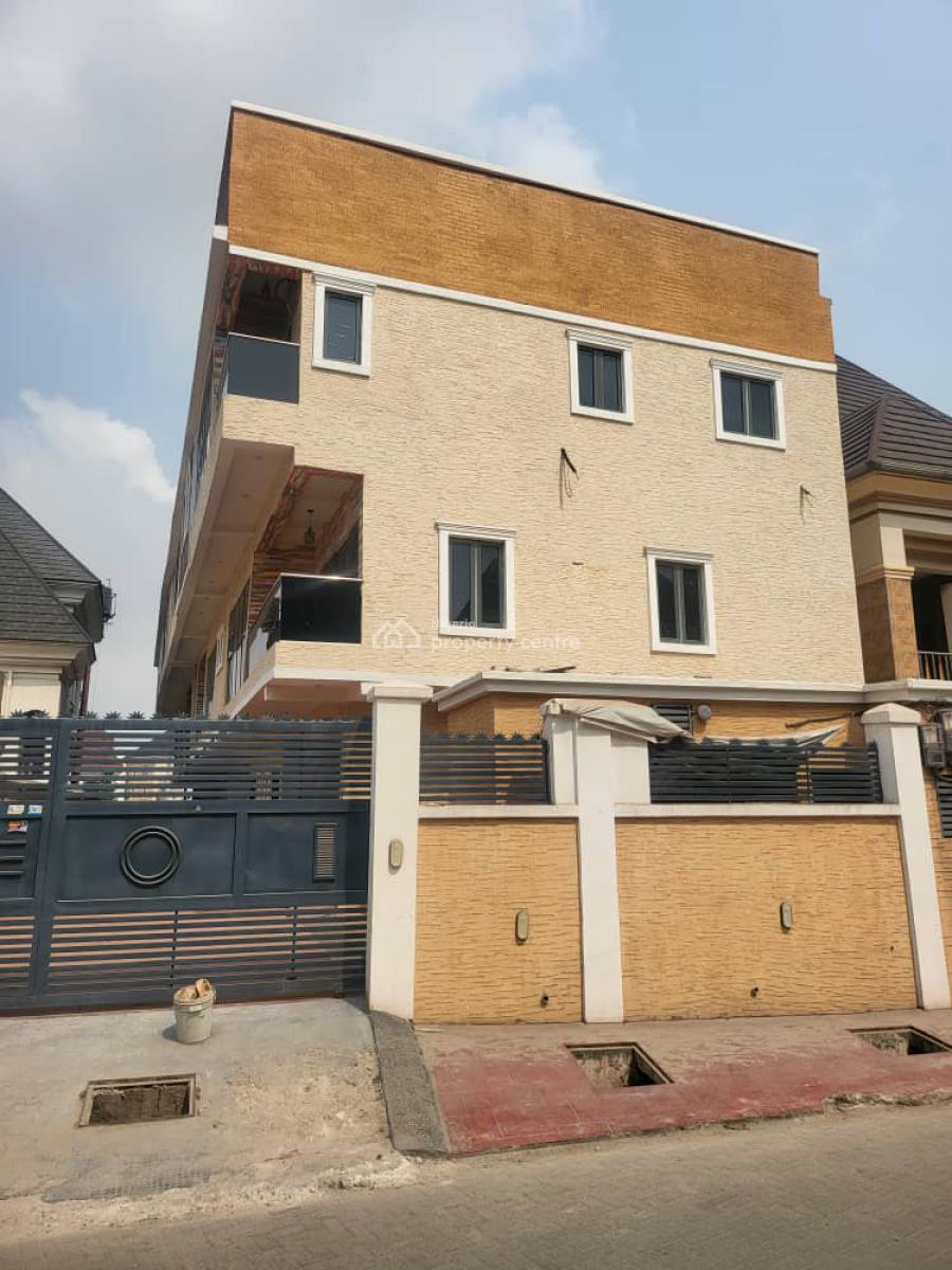 Newly Built 5 Bedroom Terrace House, Victoria Estate/ Okota, Ago Palace, Isolo, Lagos, Terraced Duplex for Sale
