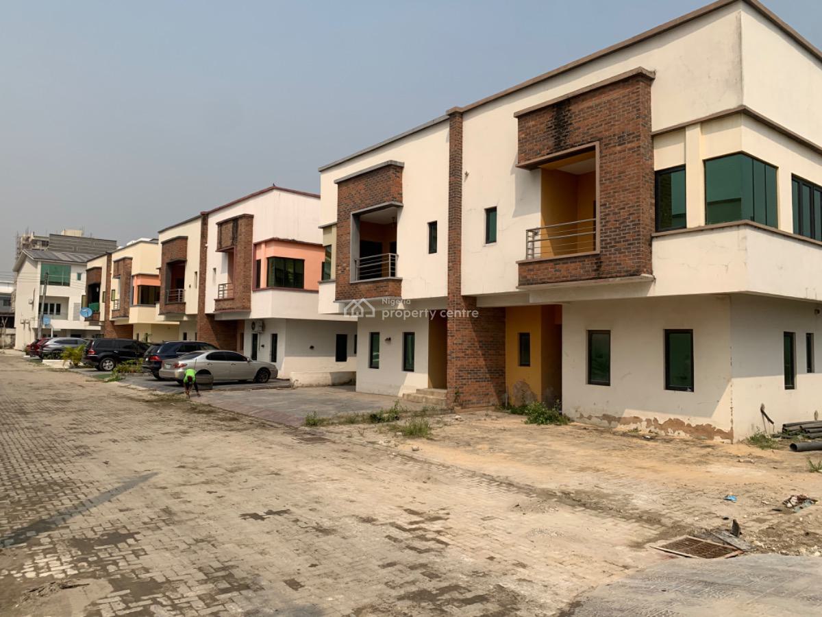 Cornerpiece 4 Bedroom Terraced Duplex with a Room Bq, Kushenla, Ikate Elegushi, Lekki, Lagos, Terraced Duplex for Rent