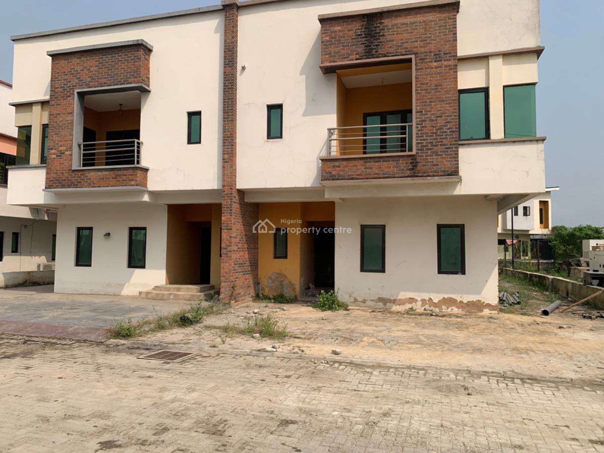 Cornerpiece 4 Bedroom Terraced Duplex with a Room Bq, Kushenla, Ikate Elegushi, Lekki, Lagos, Terraced Duplex for Rent