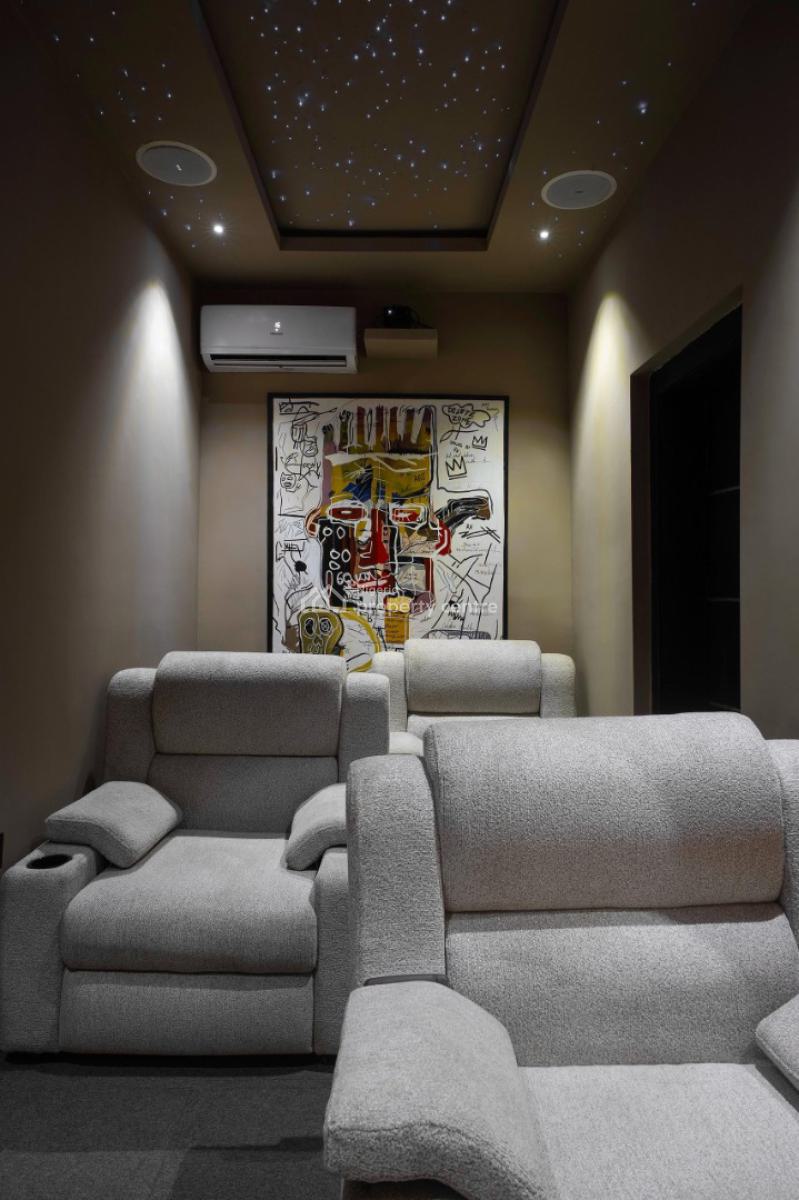 Luxury 2 Bedroom Apartment with Ps5, Private Cinema & 2 Balconies, Lekki Phase 1, Lekki, Lagos, Flat / Apartment Short Let