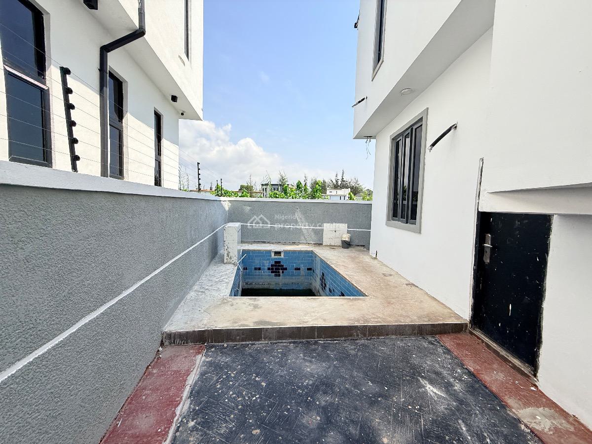 Brand New 4 Bedroom Detached Duplex with Swimming Pool, Orchid Road, Lekki, Lagos, Detached Duplex for Sale