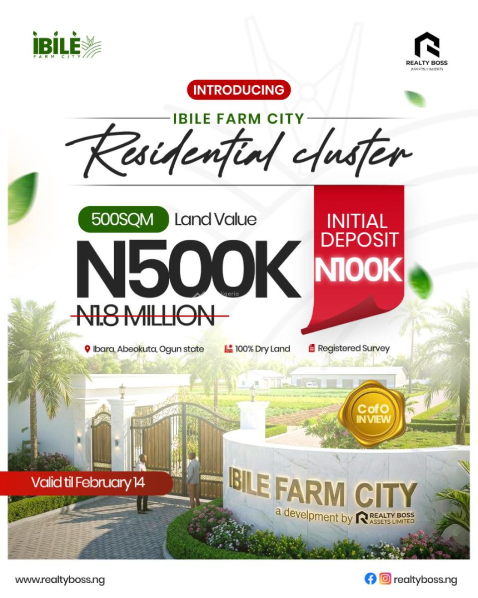 Affordable Residential Land in a Secure, Fast-growing Estate, Ibara, Abeokuta, Ogun State, Abeokuta North, Ogun, Residential Land for Sale