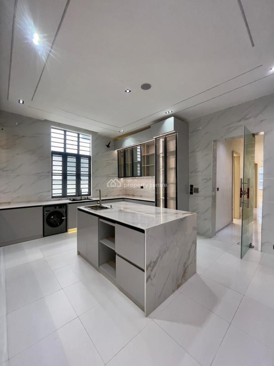 5 Bedroom Smart Home with Cinema, Swimming Pool, Rooftop Terrace and Bq, Chevron, Lekki, Lagos, Detached Duplex for Sale