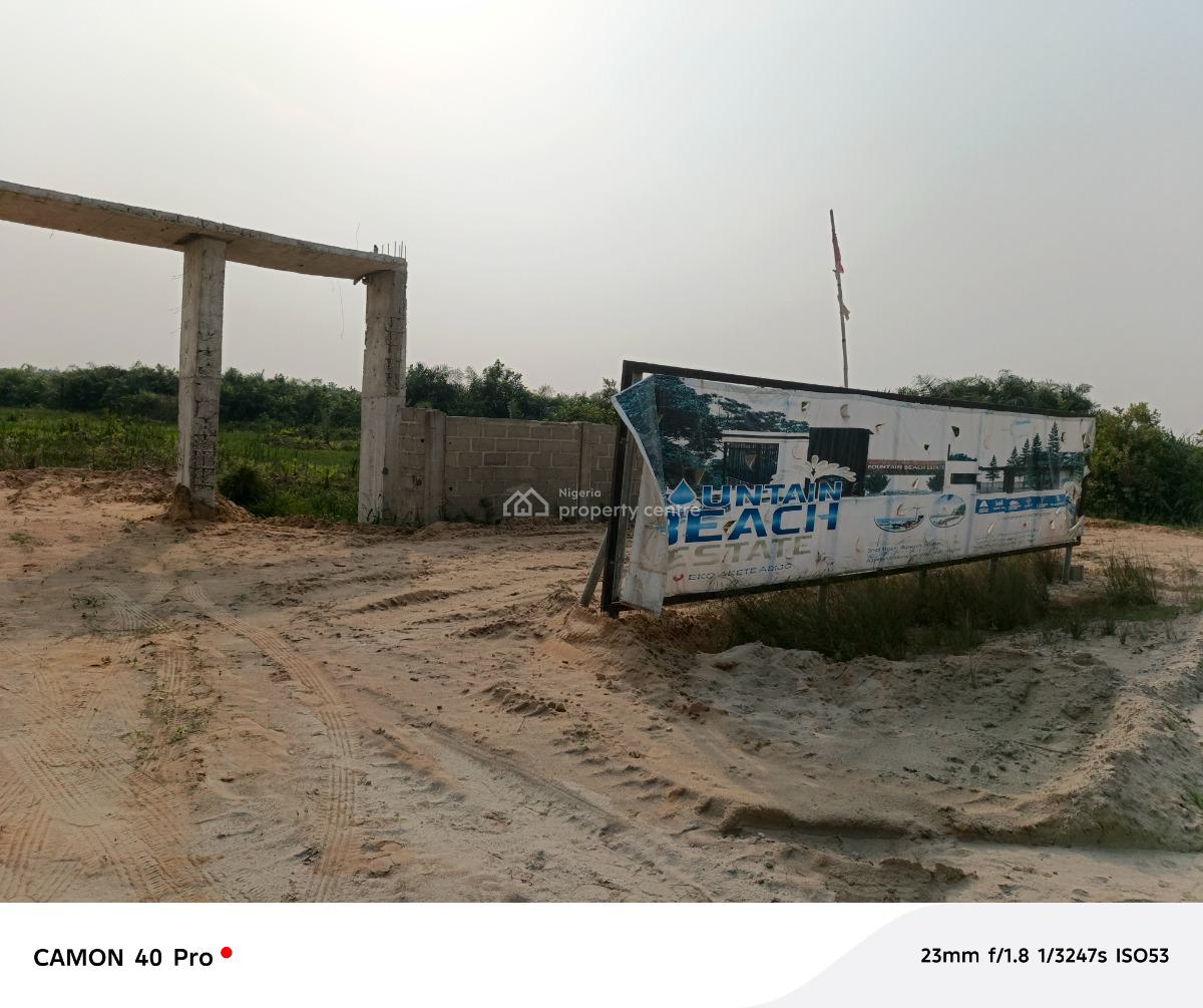 Luxury Serviced Plot, Eko Akete, Abijo, Lekki, Lagos, Mixed-use Land for Sale