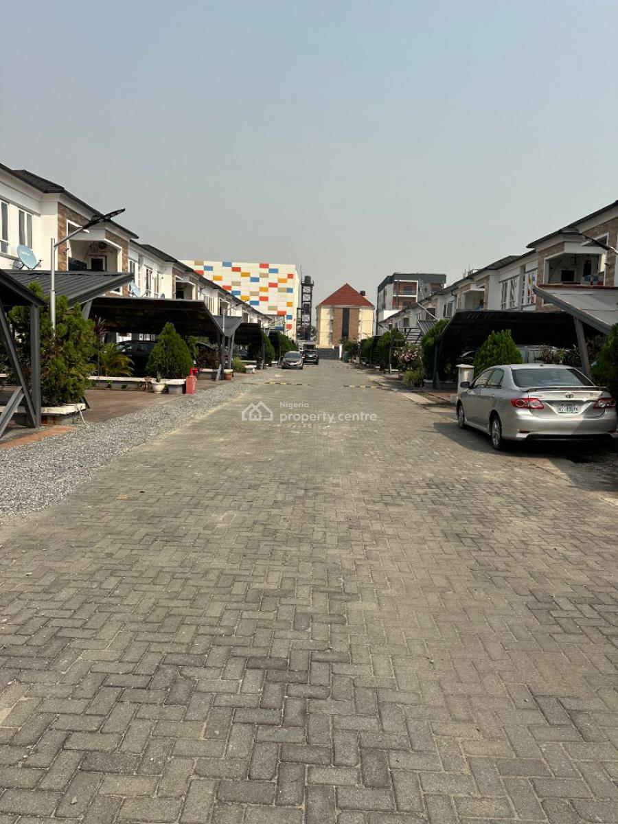 Lovely 4 Bedroom House + Bq in Serene Estate, Victoria Nest Ii Off Chevron Drive, Lekki, Lagos, Semi-detached Duplex for Sale