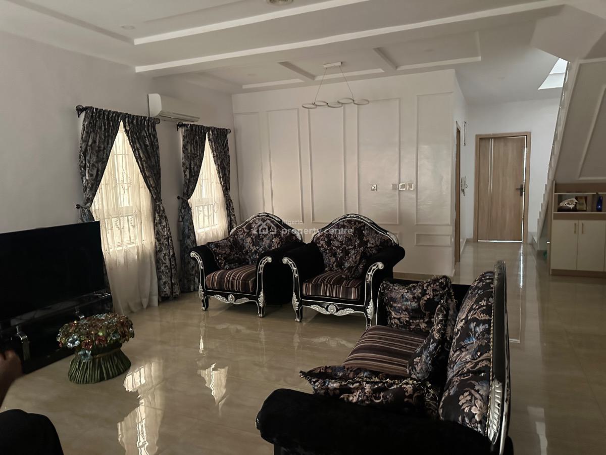 Lovely 4 Bedroom House + Bq in Serene Estate, Victoria Nest Ii Off Chevron Drive, Lekki, Lagos, Semi-detached Duplex for Sale