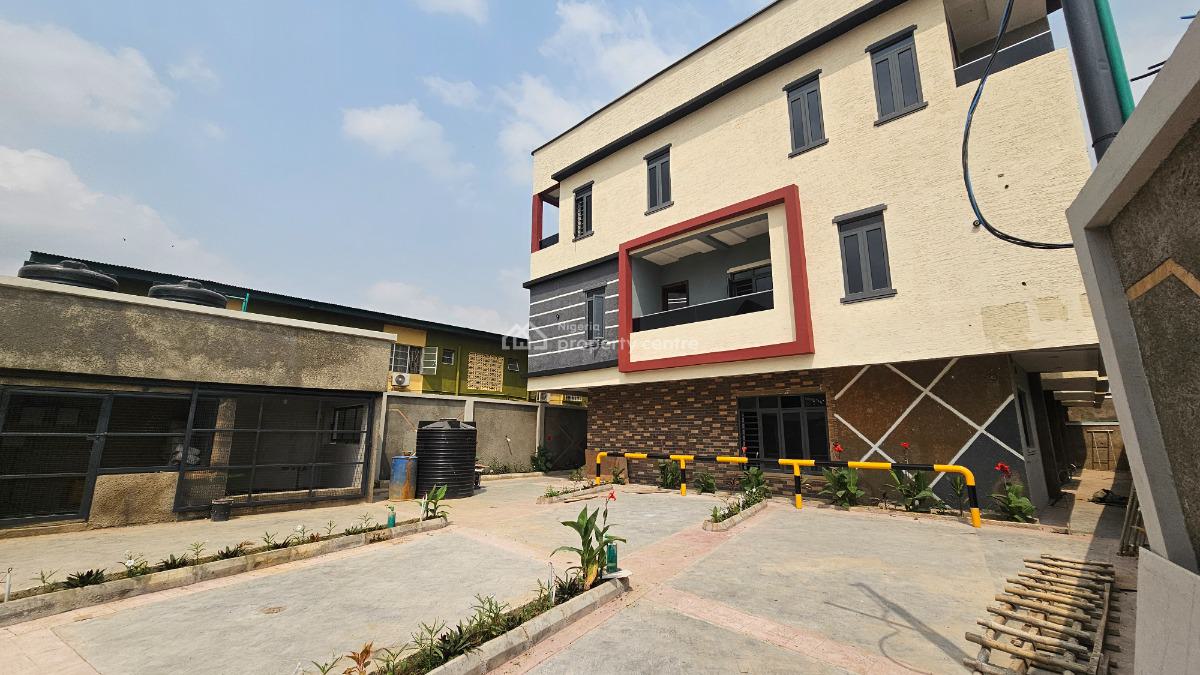 Newly Built 4-bedroom Terrace House, Arowojobe, Mende, Maryland, Lagos, Terraced Duplex for Sale