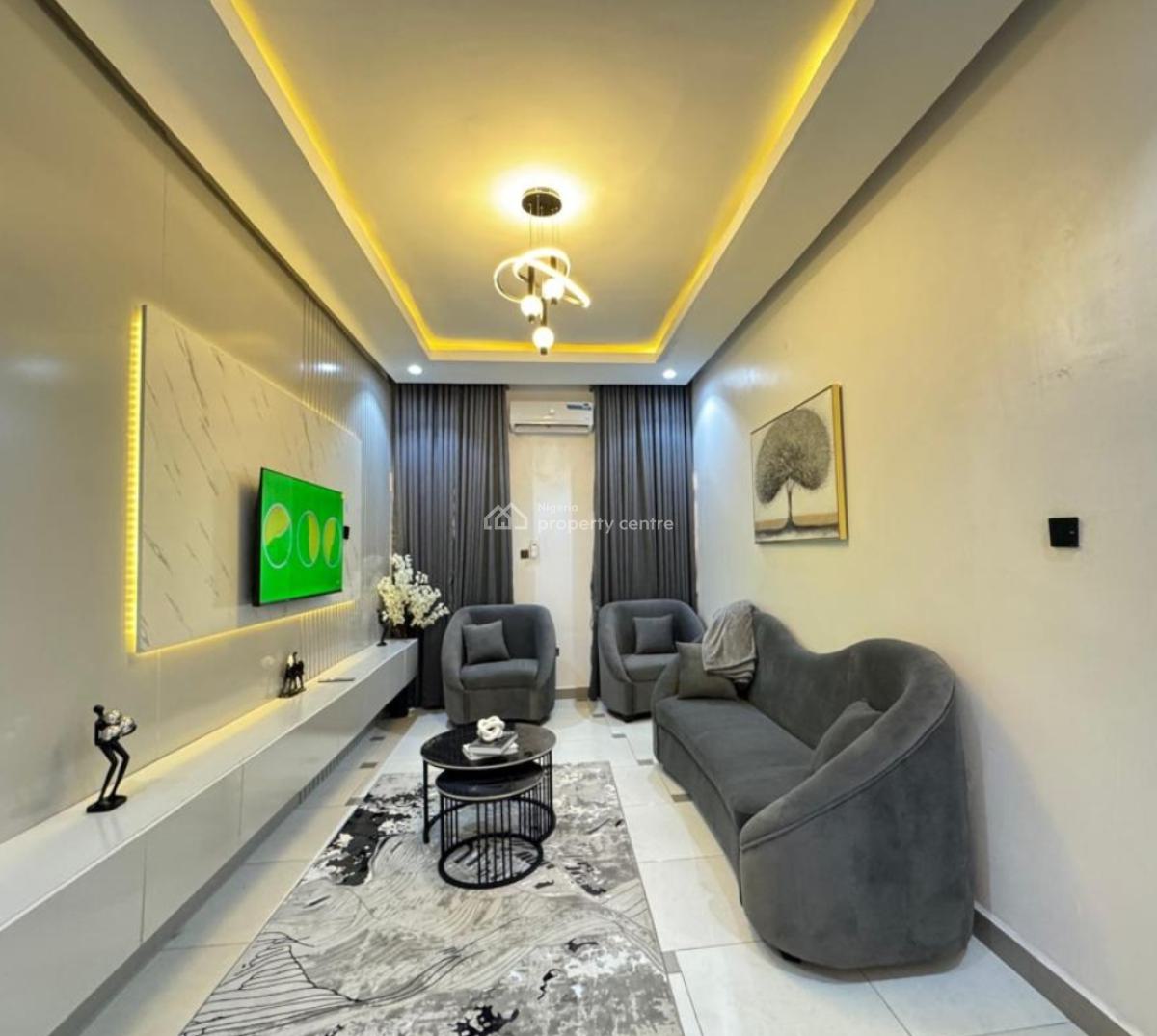 6 Months Fully Furnished 5 Bedroom Duplex with Bq, Ikota, Lekki, Lagos, Detached Duplex for Rent