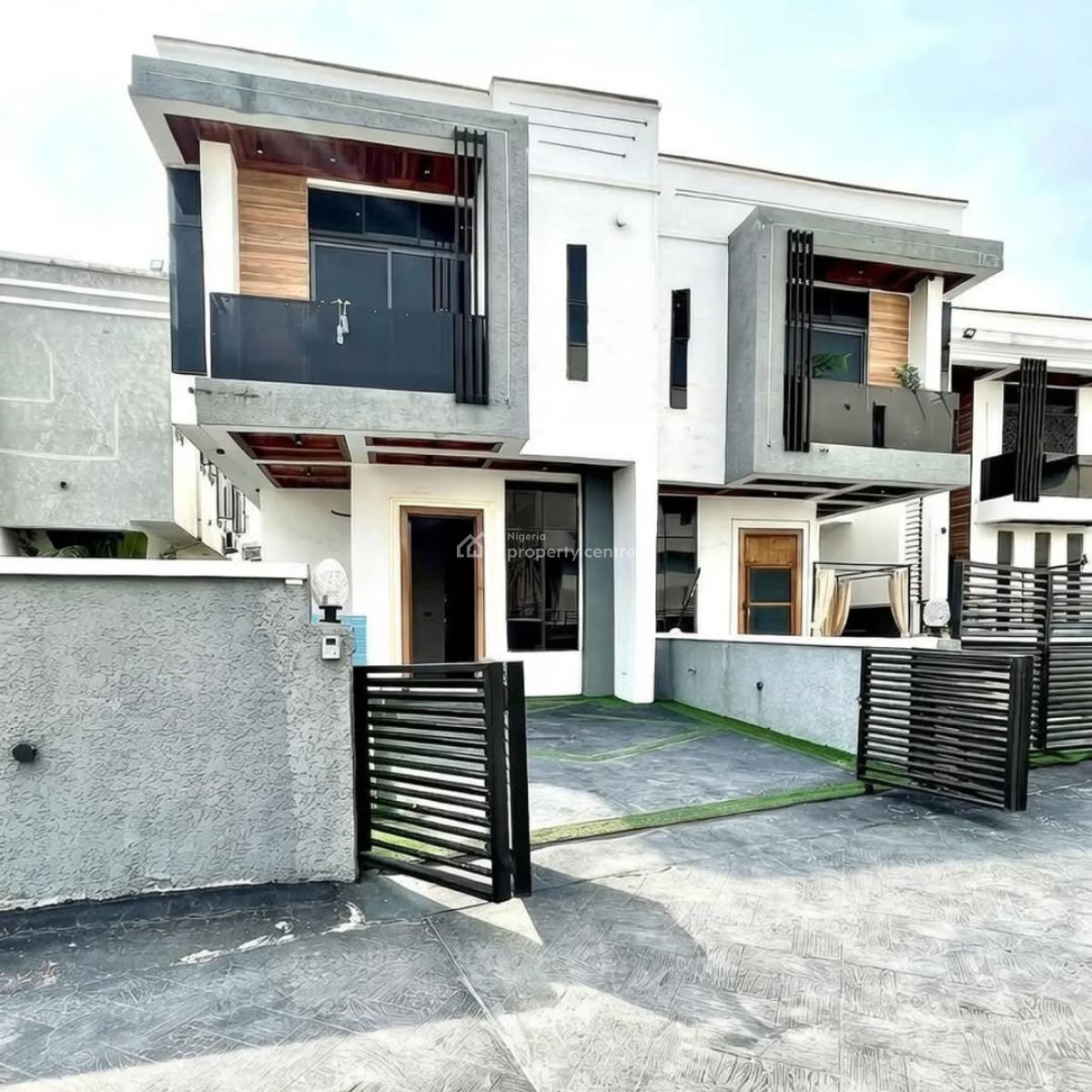 Luxurious 4 Bedroom with Swimming Pool, Chevron, Lekki Phase 1, Lekki, Lagos, Semi-detached Duplex for Sale