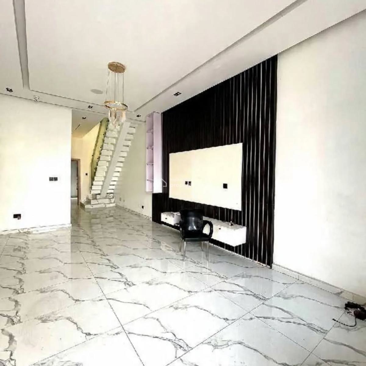Luxurious 4 Bedroom with Swimming Pool, Chevron, Lekki Phase 1, Lekki, Lagos, Semi-detached Duplex for Sale