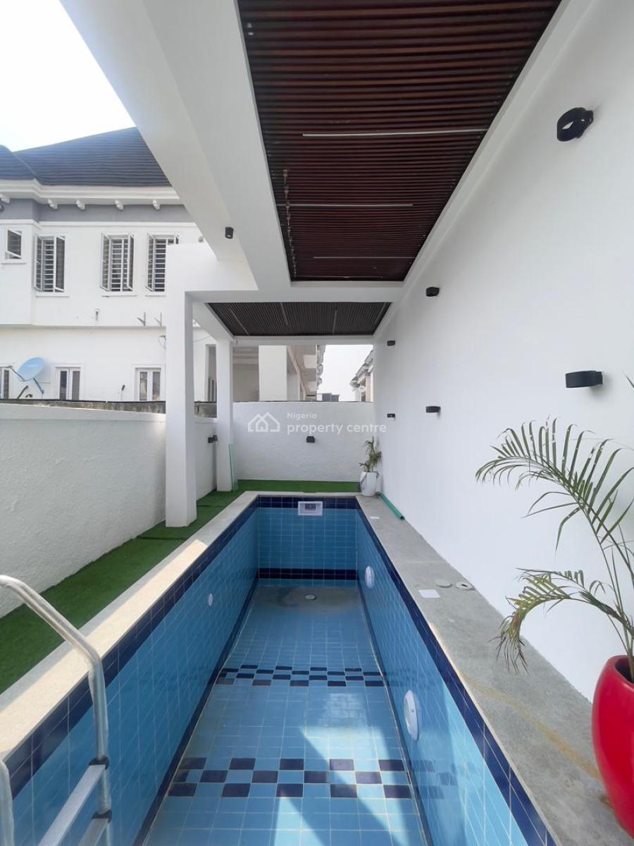 Delightfully Carved 5 Bedroom Luxury Smart Home with Swimming Pool and, Chevron, Lekki, Lagos, Detached Duplex for Sale