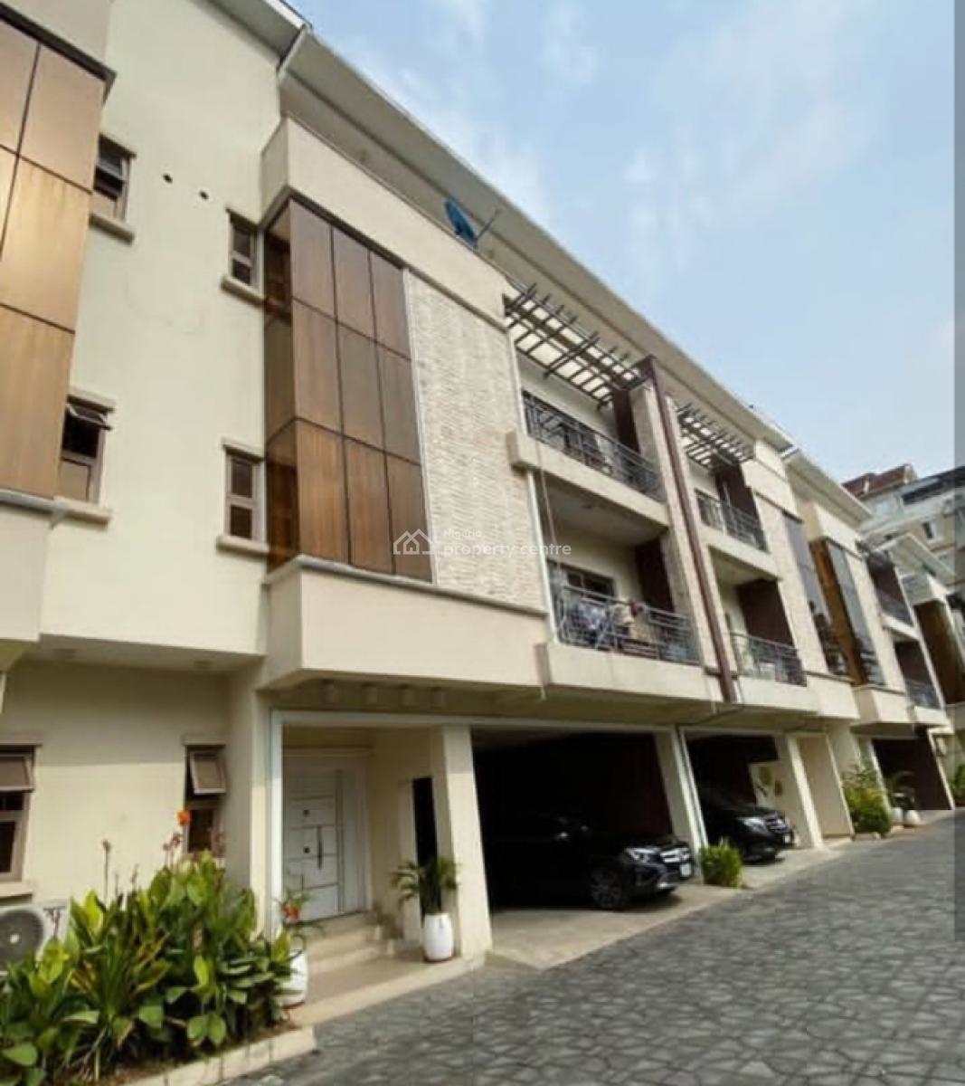 Premium 4 Bedroom Terrace with Bq, Old Ikoyi, Ikoyi, Lagos, House for Rent