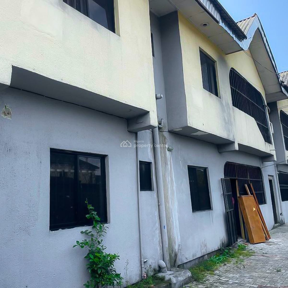 4 Units of 2 Bedroom Flats Sitting on 1 Plot of Land, By Gra, Orazi, Port Harcourt, Rivers, Block of Flats for Sale