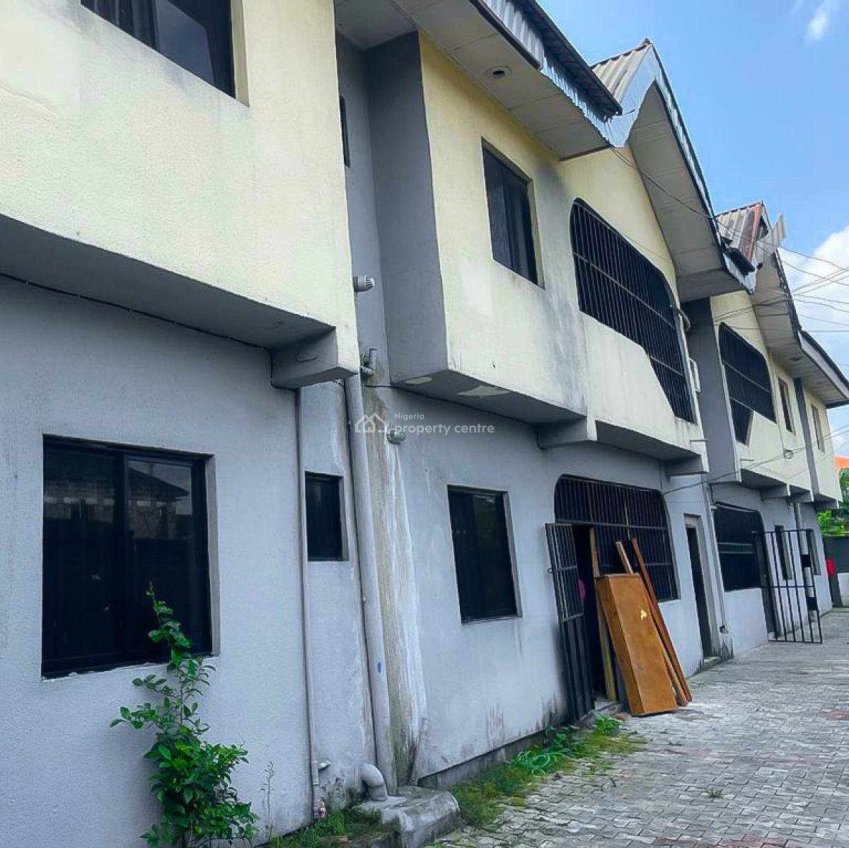 4 Units of 2 Bedroom Flats Sitting on 1 Plot of Land, By Gra, Orazi, Port Harcourt, Rivers, Block of Flats for Sale