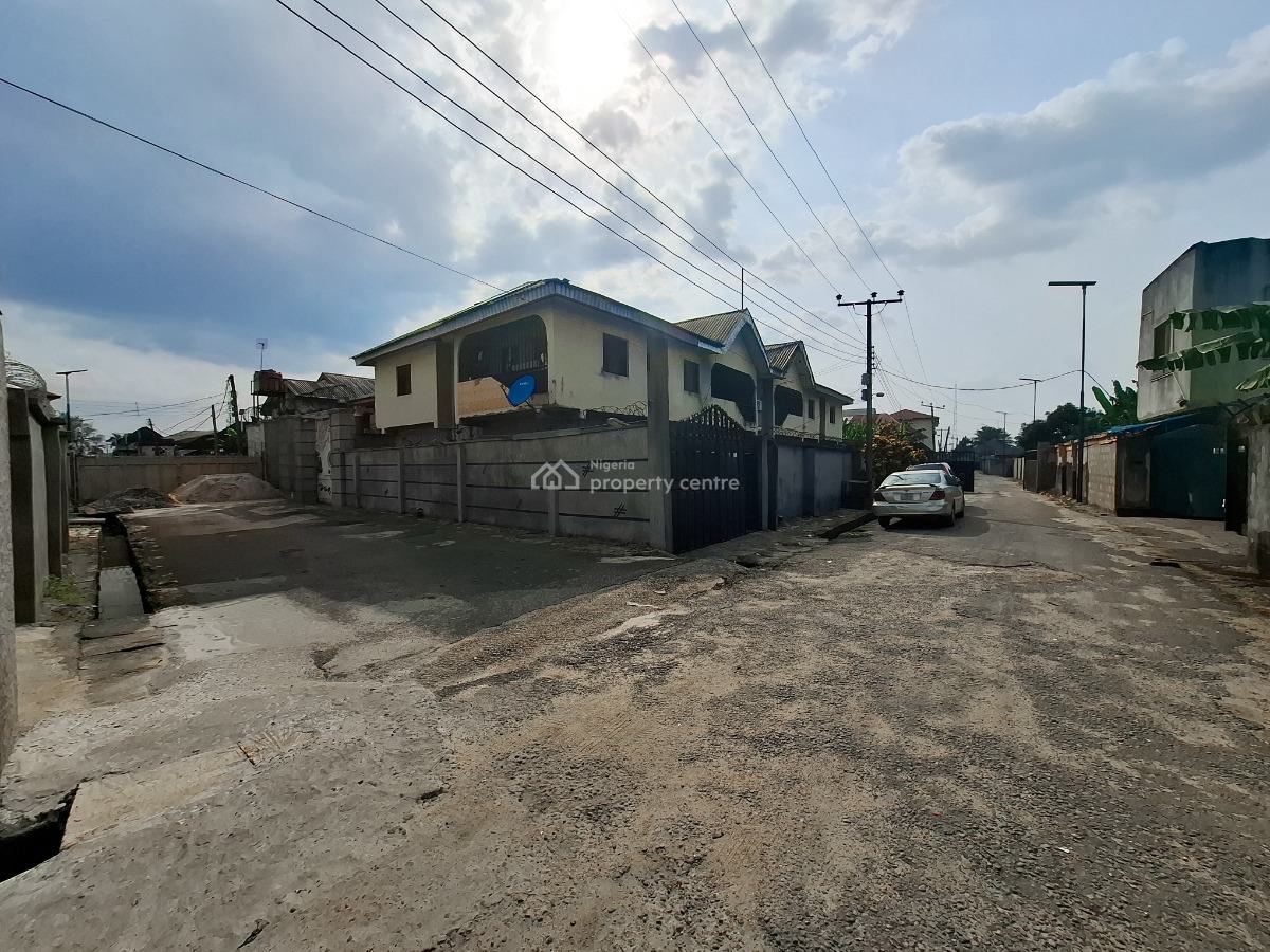 4 Units of 2 Bedroom Flats on a Cornerpiece Land in a Gated Estate, Orazi By Gra, Orazi, Port Harcourt, Rivers, Block of Flats for Sale