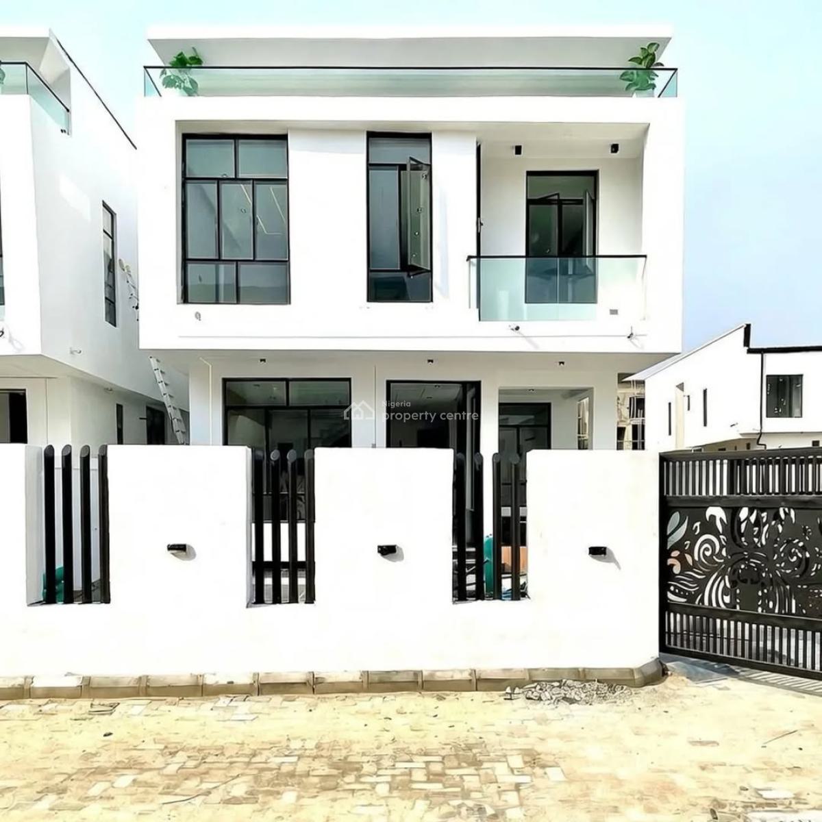 Luxurious 5 Bedroom with Swimming Pool, Chevron Estate, Lekki, Lagos, Detached Duplex for Sale