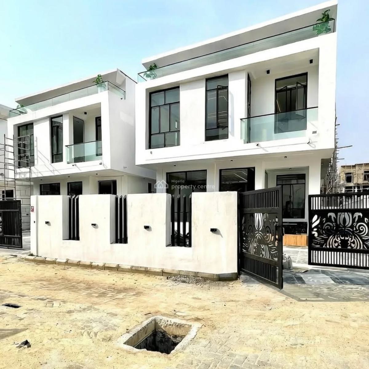 Luxurious 5 Bedroom with Swimming Pool, Chevron Estate, Lekki, Lagos, Detached Duplex for Sale