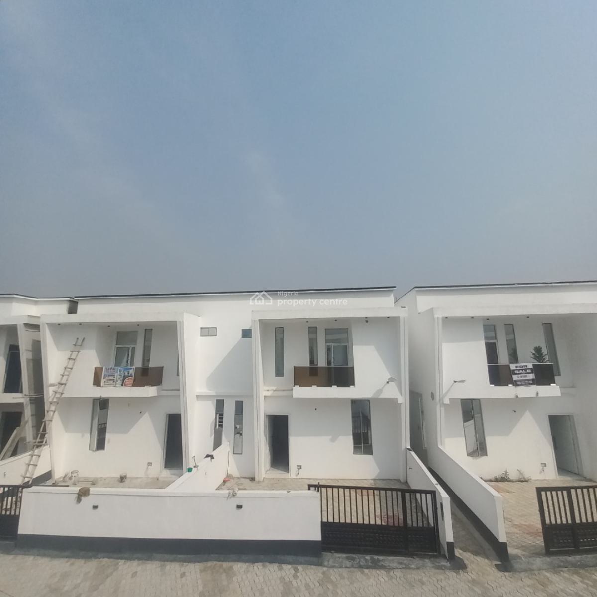 Most Affordable 4 Bedroom Semi Detached Duplex with  Bq, Ikota, Lekki, Lagos, Semi-detached Duplex for Sale