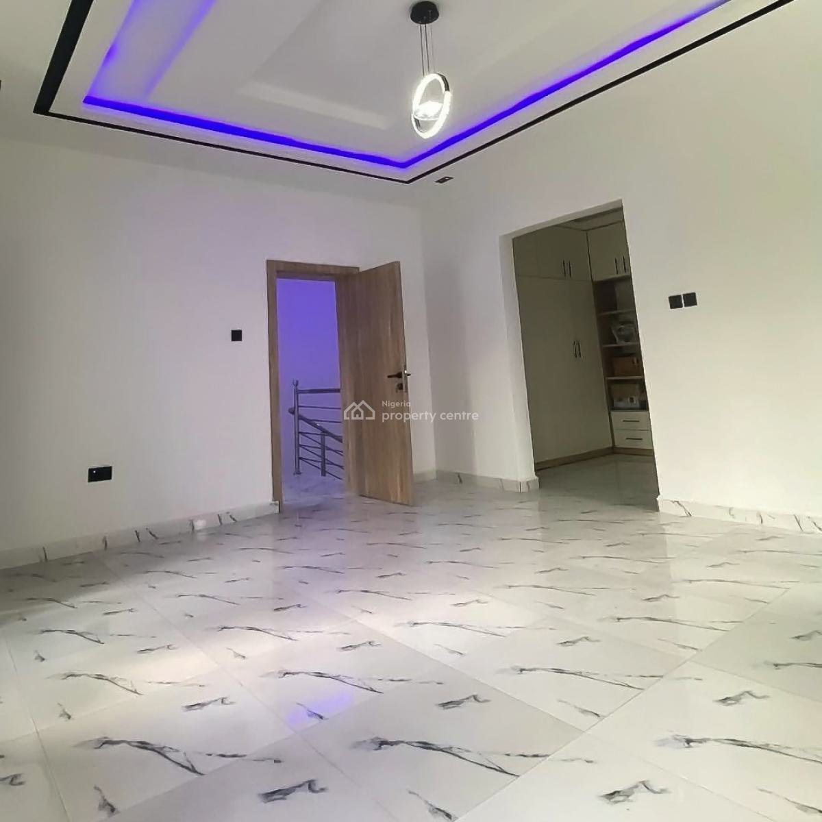 Contemporary 4 Bedroom Duplex with a Bq in a Secure Vicinity, Akwaka, Rumuodomaya, Port Harcourt, Rivers, Detached Duplex for Sale