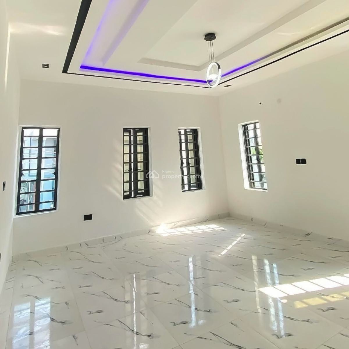 Contemporary 4 Bedroom Duplex with a Bq in a Secure Vicinity, Akwaka, Rumuodomaya, Port Harcourt, Rivers, Detached Duplex for Sale