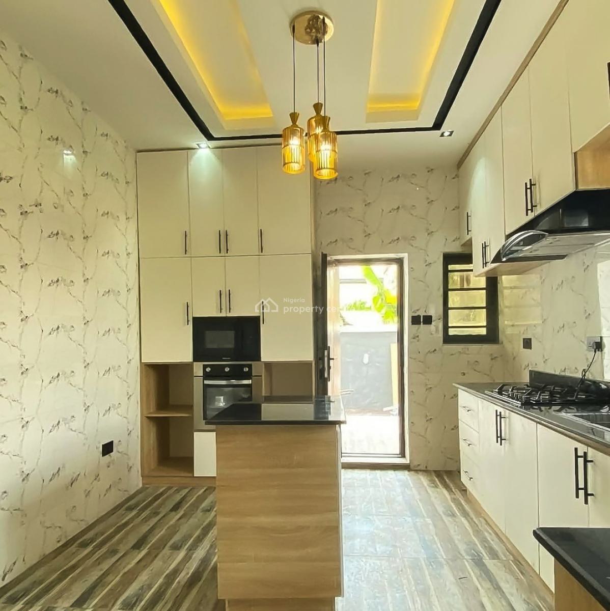 Contemporary 4 Bedroom Duplex with a Bq in a Secure Vicinity, Akwaka, Rumuodomaya, Port Harcourt, Rivers, Detached Duplex for Sale