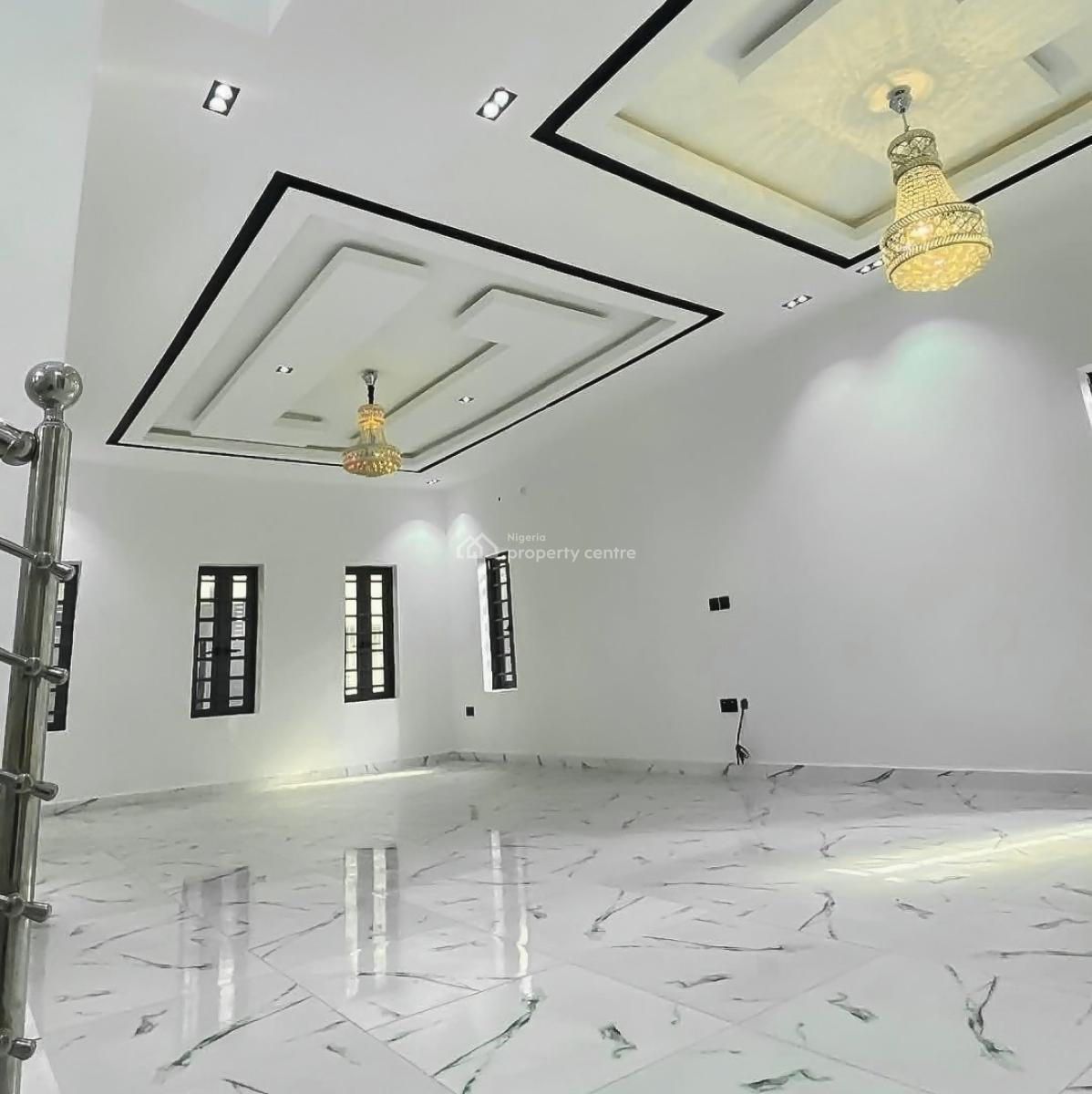 Contemporary 4 Bedroom Duplex with a Bq in a Secure Vicinity, Akwaka, Rumuodomaya, Port Harcourt, Rivers, Detached Duplex for Sale