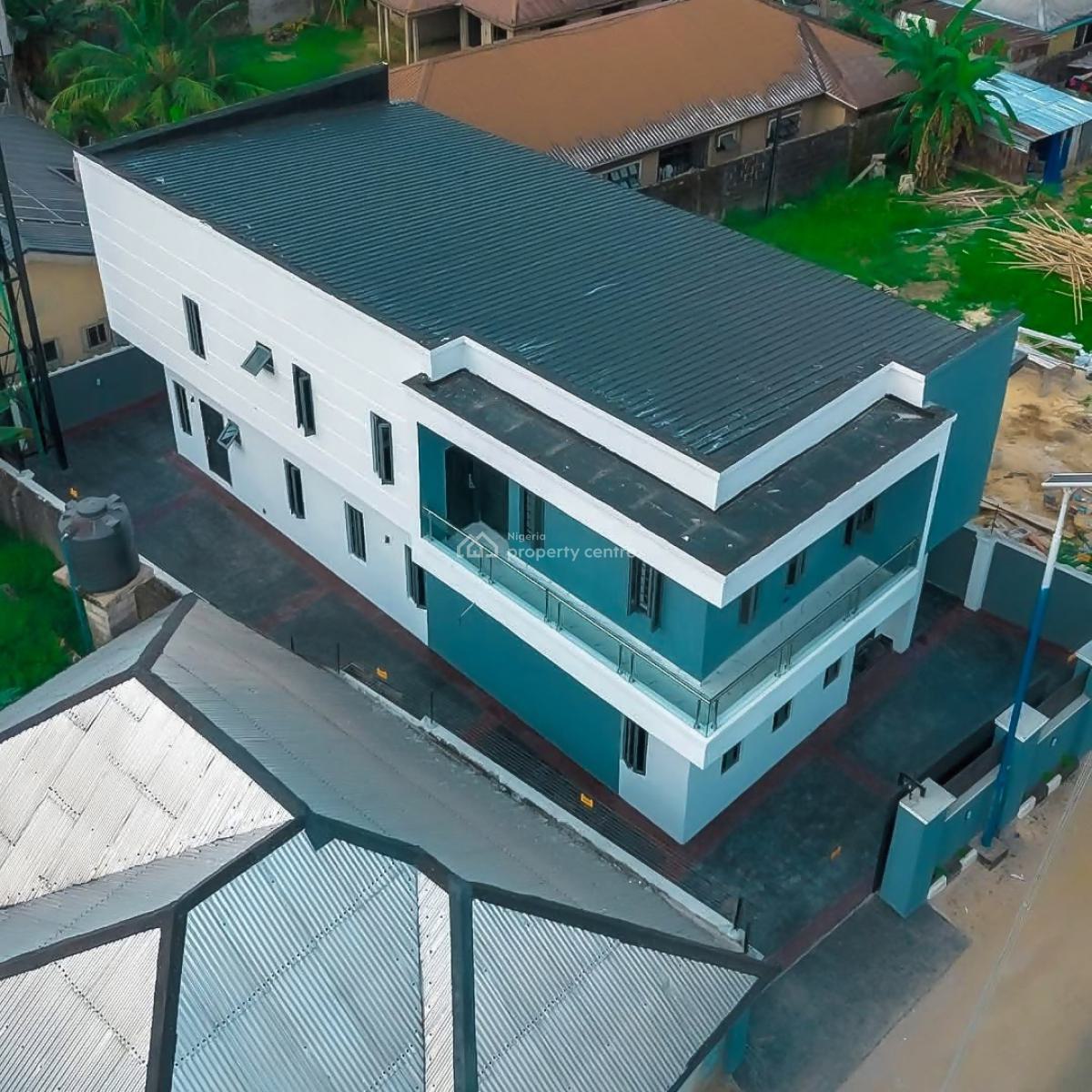 Contemporary 4 Bedroom Duplex with a Bq in a Secure Vicinity, Akwaka, Rumuodomaya, Port Harcourt, Rivers, Detached Duplex for Sale