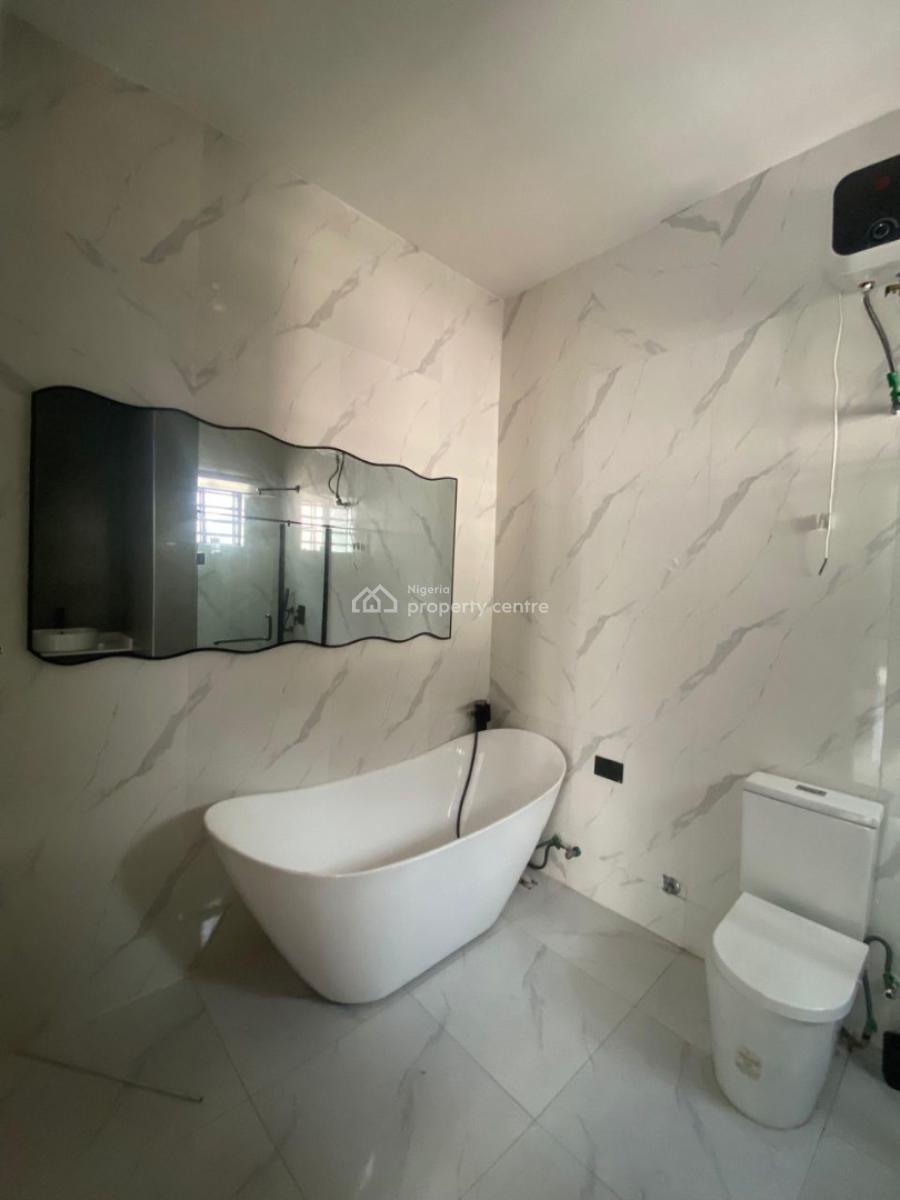 Luxury Spacious 4 Bedrooms Fully Automated Smart Terrace Duplex, Lekky County, Lekki, Lagos, Terraced Duplex for Rent