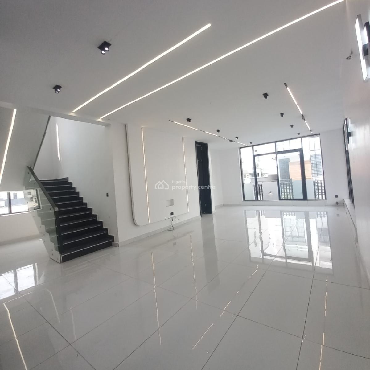 Standard 5 Bedroom Fully Detached Duplex Bq, Chevron, Lekki, Lagos, Detached Duplex for Sale