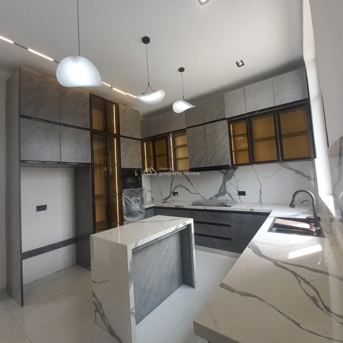 Standard 5 Bedroom Fully Detached Duplex Bq, Chevron, Lekki, Lagos, Detached Duplex for Sale