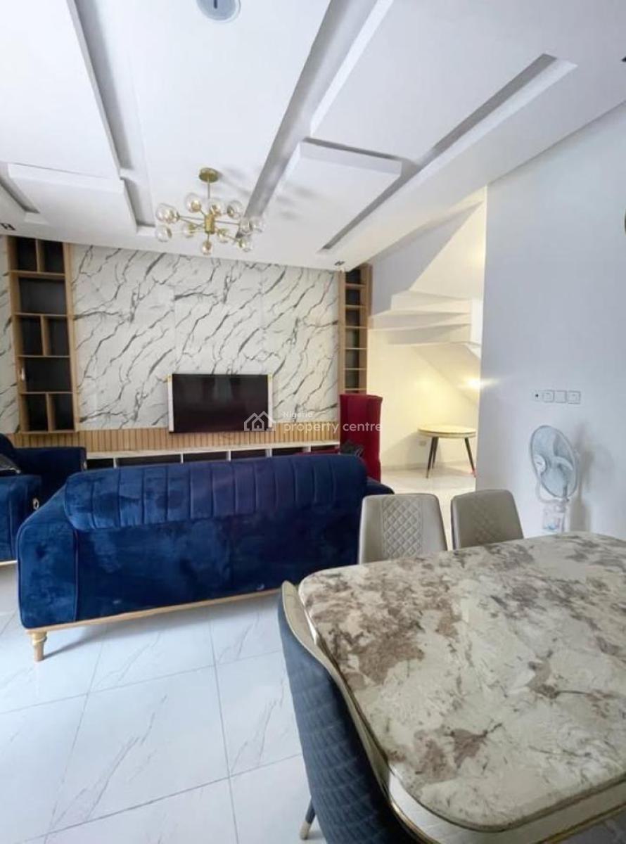 Furnished 5 Bedroom Semi Detached House with a Room Bq., Ikate, Lekki, Lagos, Semi-detached Duplex for Rent