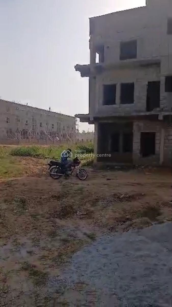 4 Bedroom Carcass Duplex with Bq, Behind Gudu High Court, Gudu, Abuja, Terraced Duplex for Sale