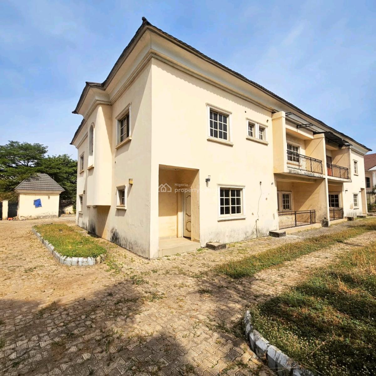 Luxury 8 Bedroom Fully Detached Mansion with 2 Bedroom Guest Chalet, Jabi, Abuja, Detached Duplex for Sale