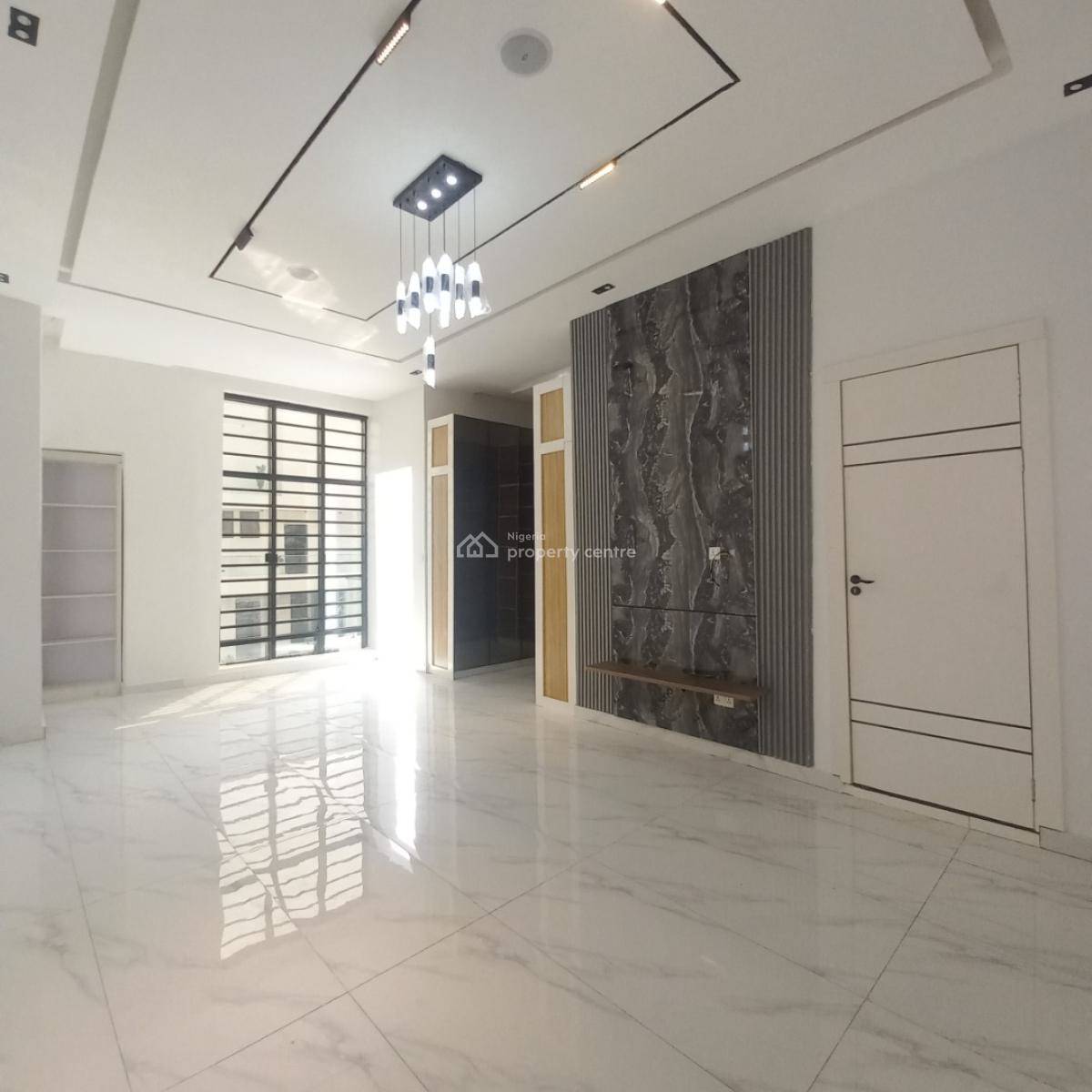 Duplex Beautiful 5 Bedrooms Detached Duplex with Pool and Bq, Chevron, Lekki, Lagos, Detached Duplex for Sale