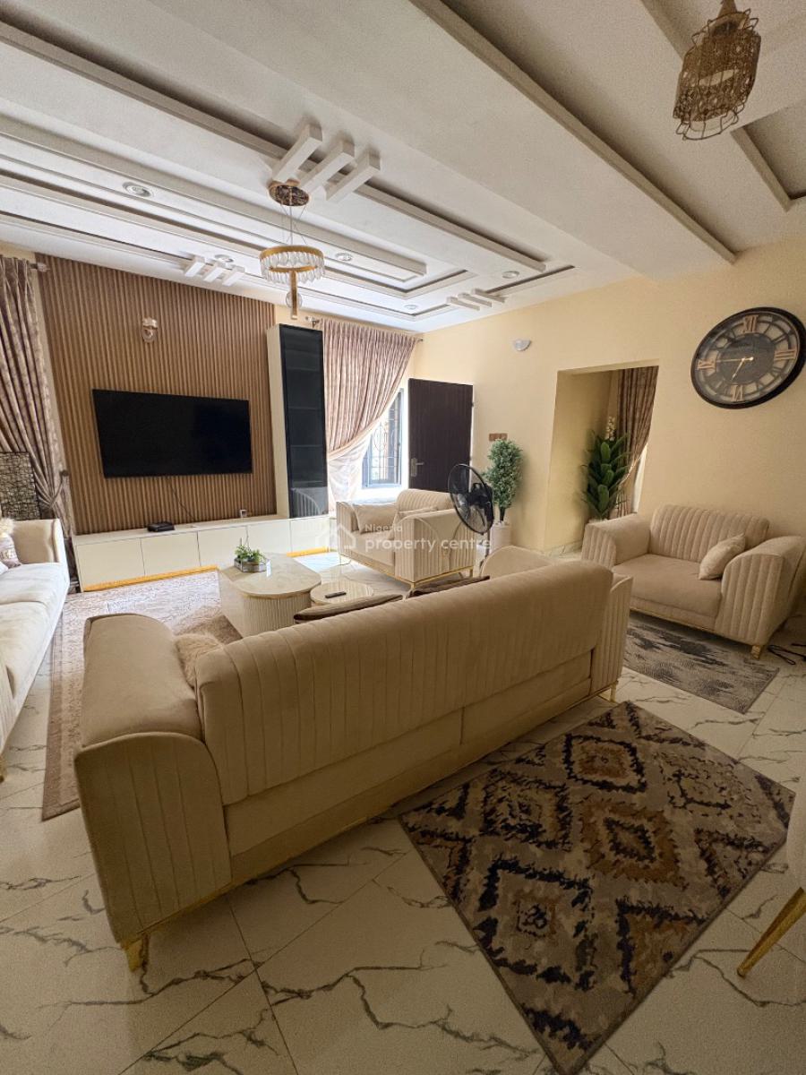 Fully Furnished 4 Bedroom Duplex, Von Axis, Airport Road, Lugbe District, Abuja, Semi-detached Duplex for Rent