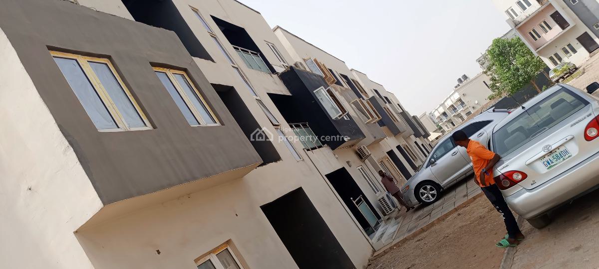 4 Bedroom Carcasse Terrace Duplex with a Bq, Jahi, Abuja, Terraced Duplex for Sale