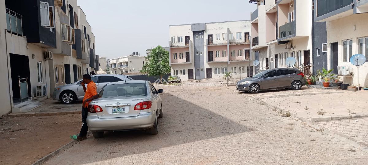 4 Bedroom Carcasse Terrace Duplex with a Bq, Jahi, Abuja, Terraced Duplex for Sale