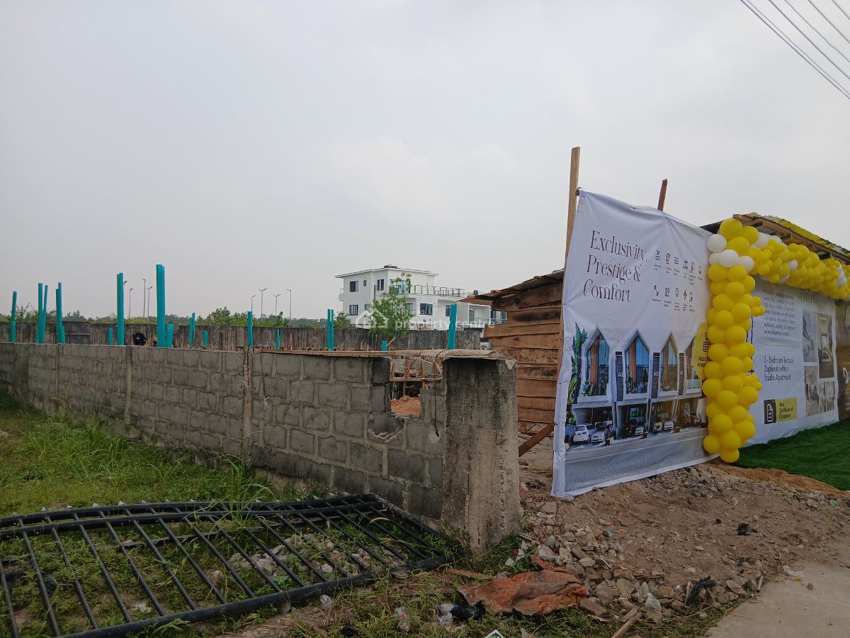 Luxury 3 Bedroom Terraced Duplex with a Studio Apartment, Ojaja Mall,atican Beach,lagos–calabar Coastal Road, Lekki, Lagos, Terraced Duplex for Sale