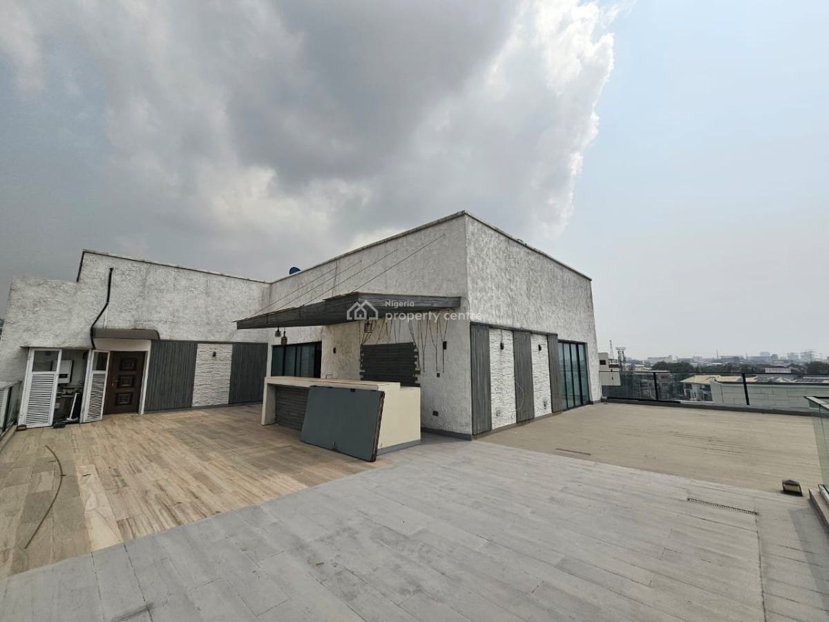 Luxury 4 Bedrooms Pent-floor Masionette with Bq, Elevator, Aerial View, Off Bourdillon Road, Old Ikoyi, Ikoyi, Lagos, Flat / Apartment for Sale