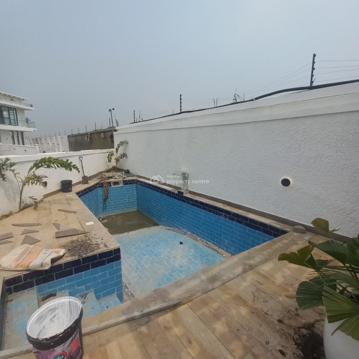 Luxury 5 Bedroom Detached Duplex with Pool and Bq, Chevron, Lekki, Lagos, Detached Duplex for Sale