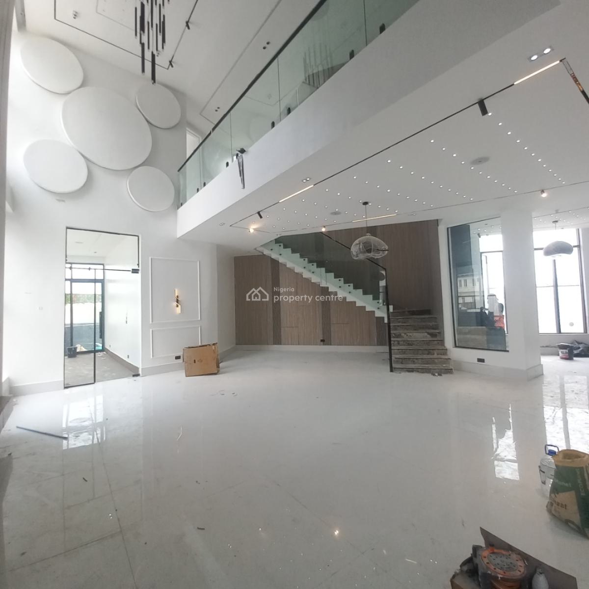 Luxury 5 Bedroom Detached Duplex with Pool and Bq, Chevron, Lekki, Lagos, Detached Duplex for Sale