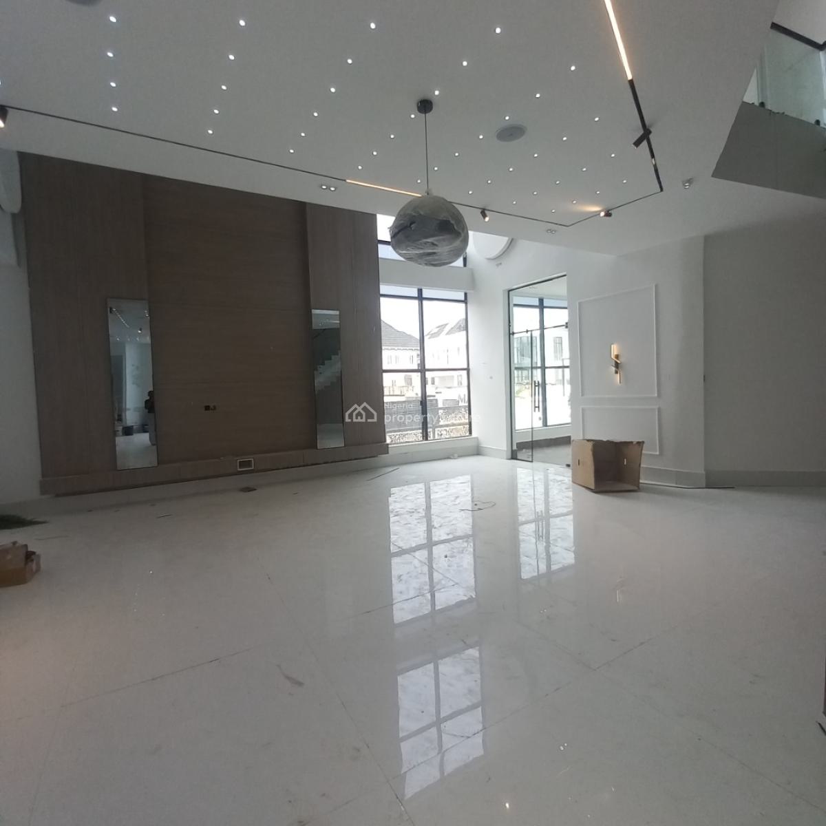 Luxury 5 Bedroom Detached Duplex with Pool and Bq, Chevron, Lekki, Lagos, Detached Duplex for Sale