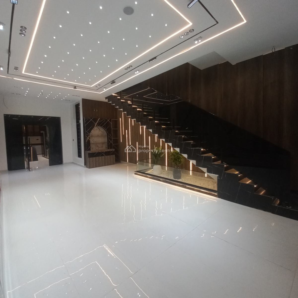 Lovely 5 Bedroom Detached Duplex with Pool and Bq, Chevron, Lekki, Lagos, Detached Duplex for Sale