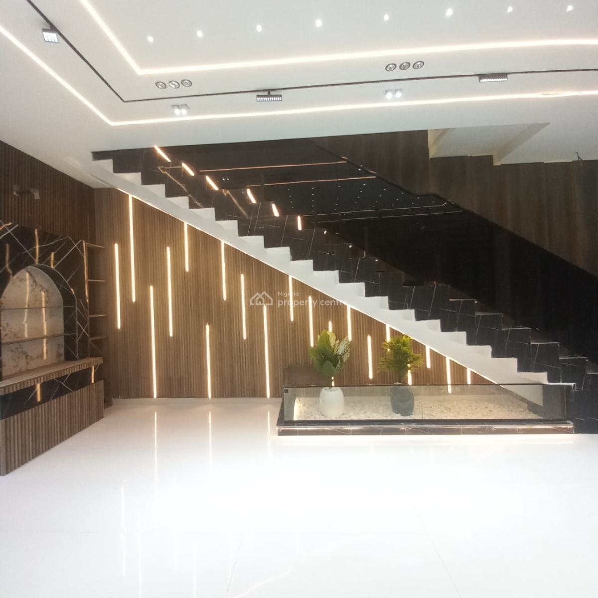 Lovely 5 Bedroom Detached Duplex with Pool and Bq, Chevron, Lekki, Lagos, Detached Duplex for Sale